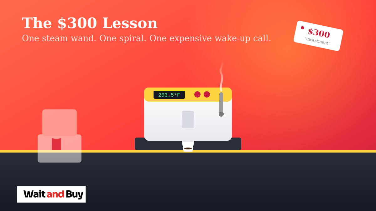 I Spent $300 Chasing the Perfect Coffee, Here's What It Actually Taught Me