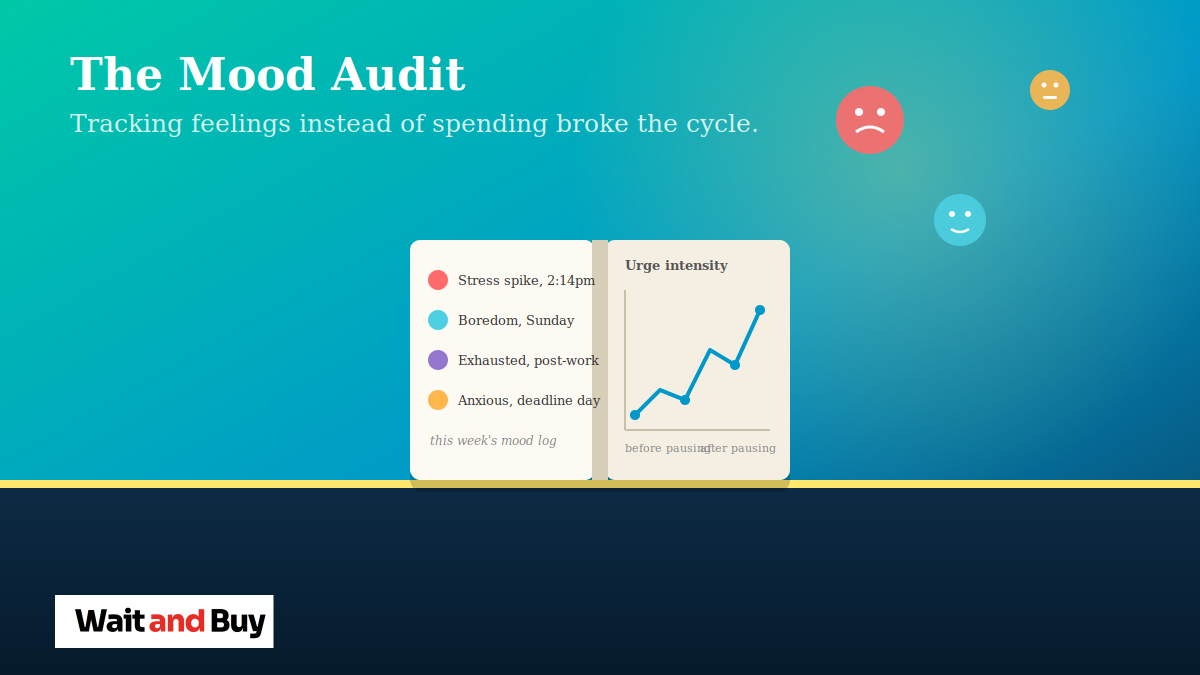 The Mood Audit That Finally Stopped One Shopper's Impulse Buying