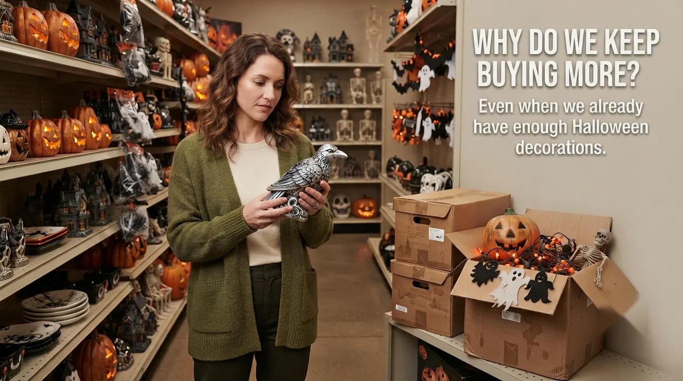 Why Do We Buy So Many Halloween Decorations?