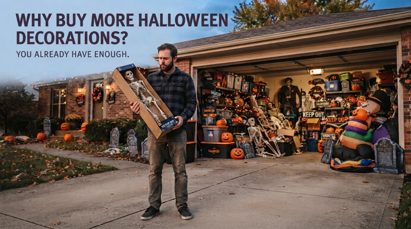 8 Reasons You Keep Buying More Halloween Decorations