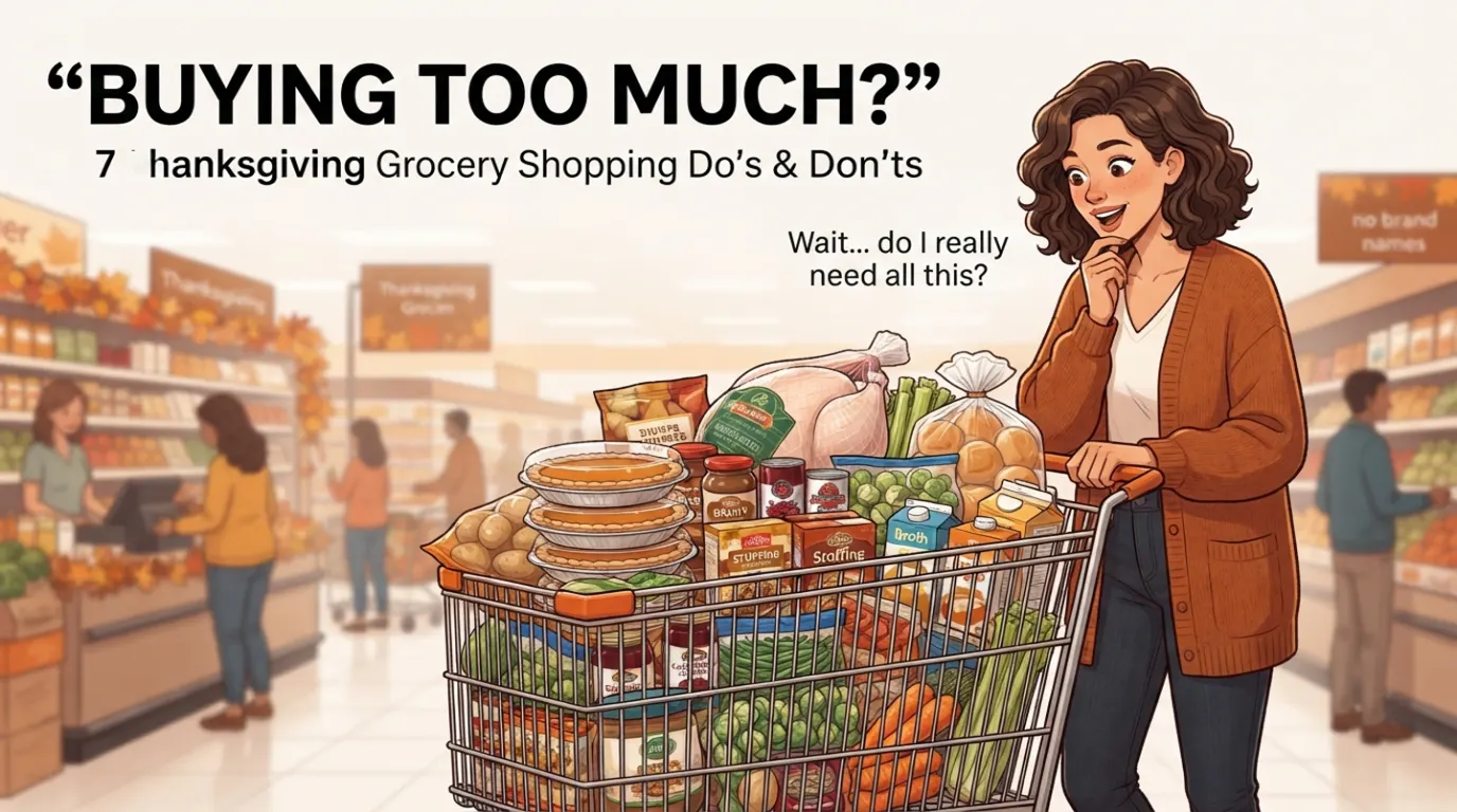 7 Thanksgiving Grocery Shopping Do’s & Don’ts
