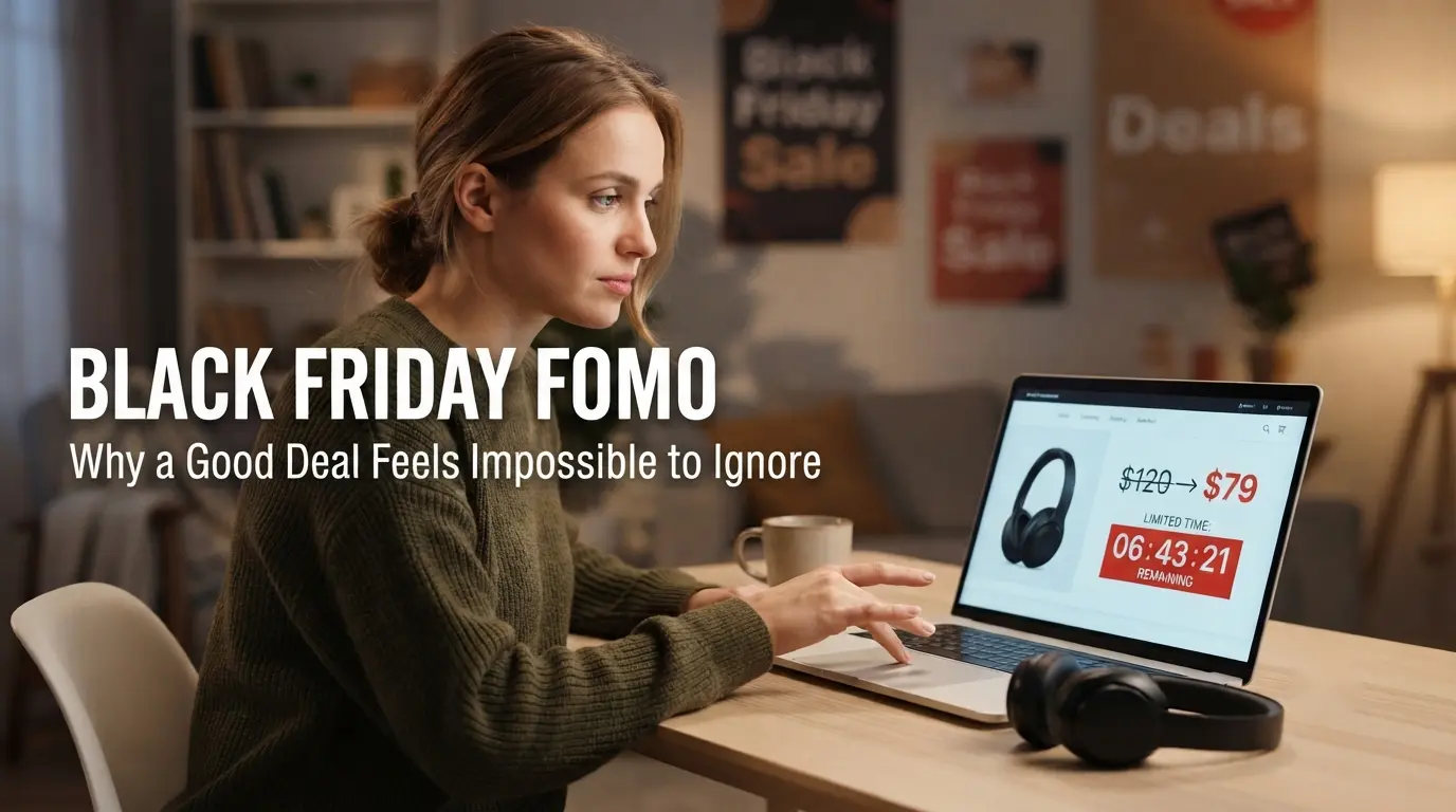 5 Ways Black Friday FOMO Triggers Emotional Spending