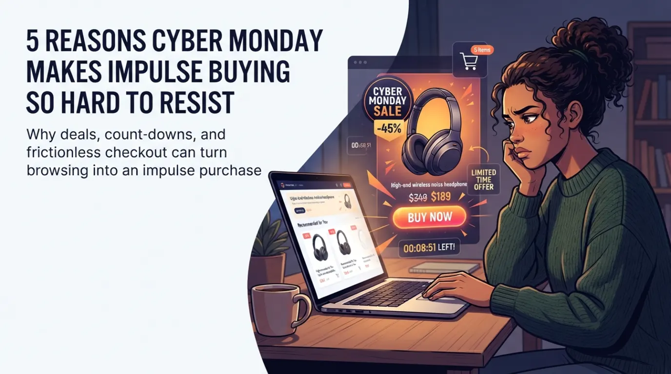 5 Reasons Cyber Monday Makes Impulse Buying Hard to Resist