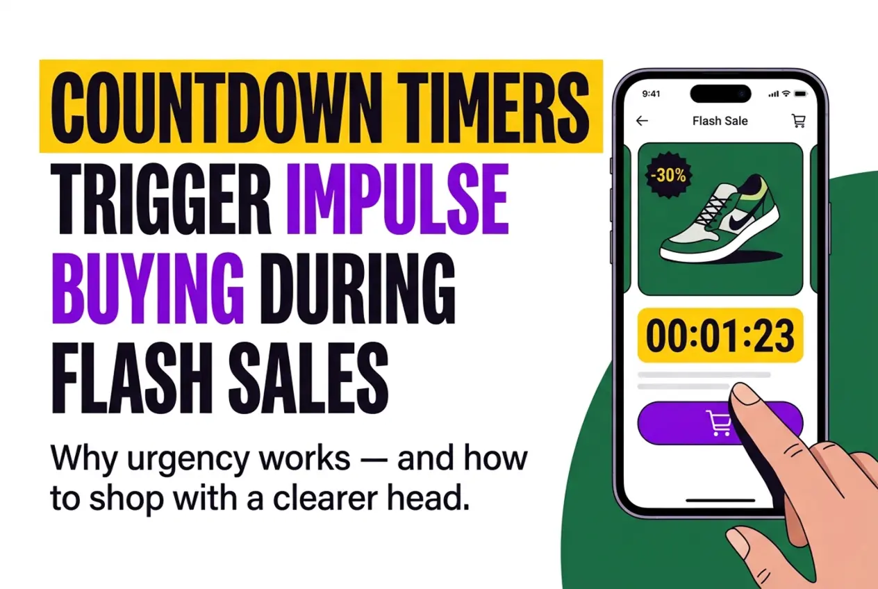 Why Countdown Timers Trigger Impulse Buying During Flash Sales
